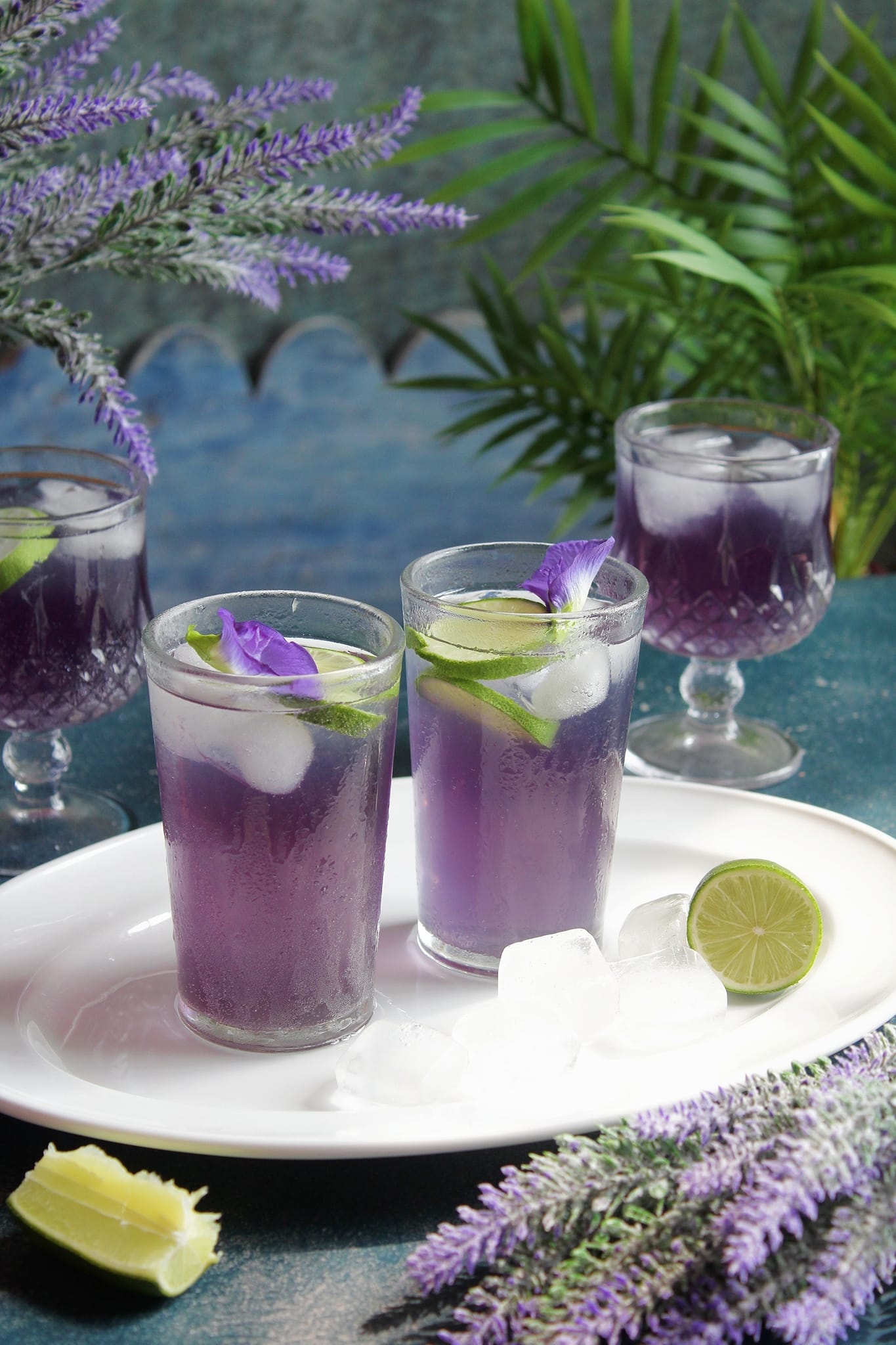 Lavender flower juice